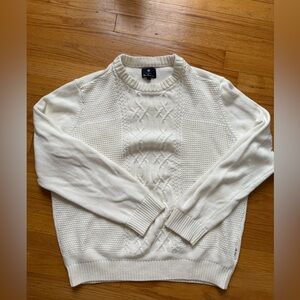 Ben Sherman Cream Crewneck Sweater
